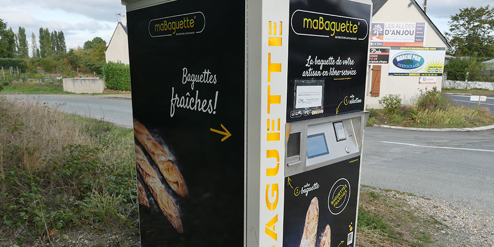 Distributeur automatique de baguettes