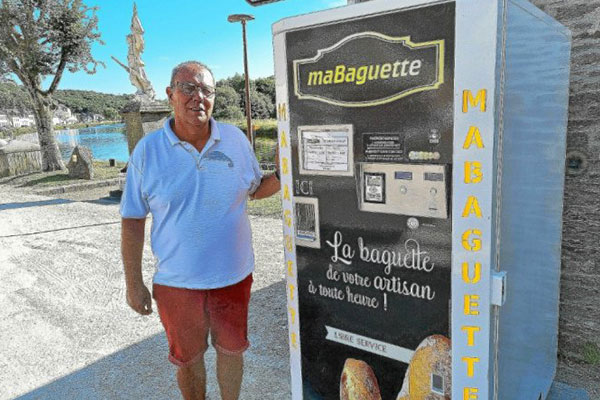 Distributeur de baguettes en Finistère