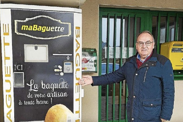 Distributeur de pain à Pougourvest