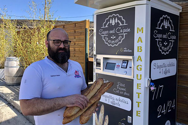 Distributeur automatique de pain en Charente