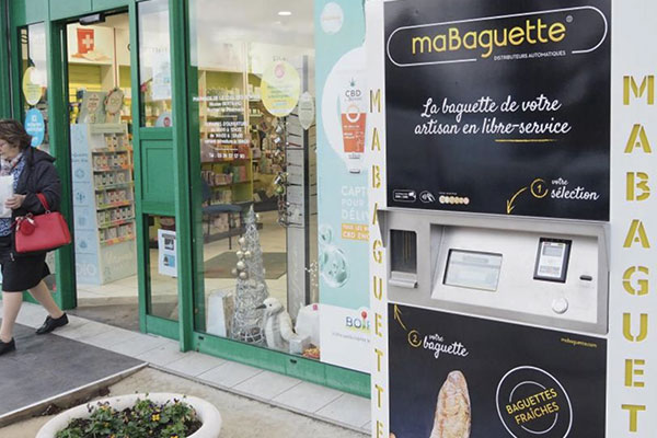 Distributeur automatique de pain à Oger dans La Marne