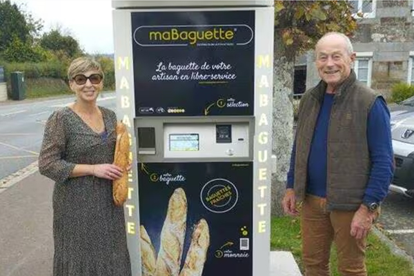Distributeur de baguettes en Normandie