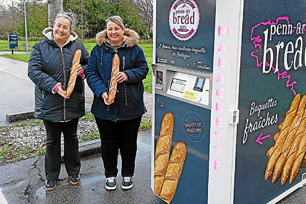 Distributeur de pain en Seine-Maritime