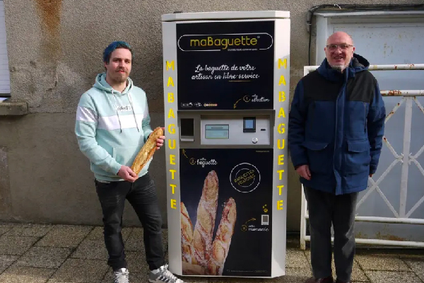 Distributeur automatique de pain installé dans le Loir-et-Cher