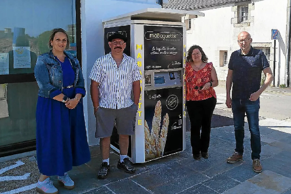 Distributeur automatique de pain à Plougar